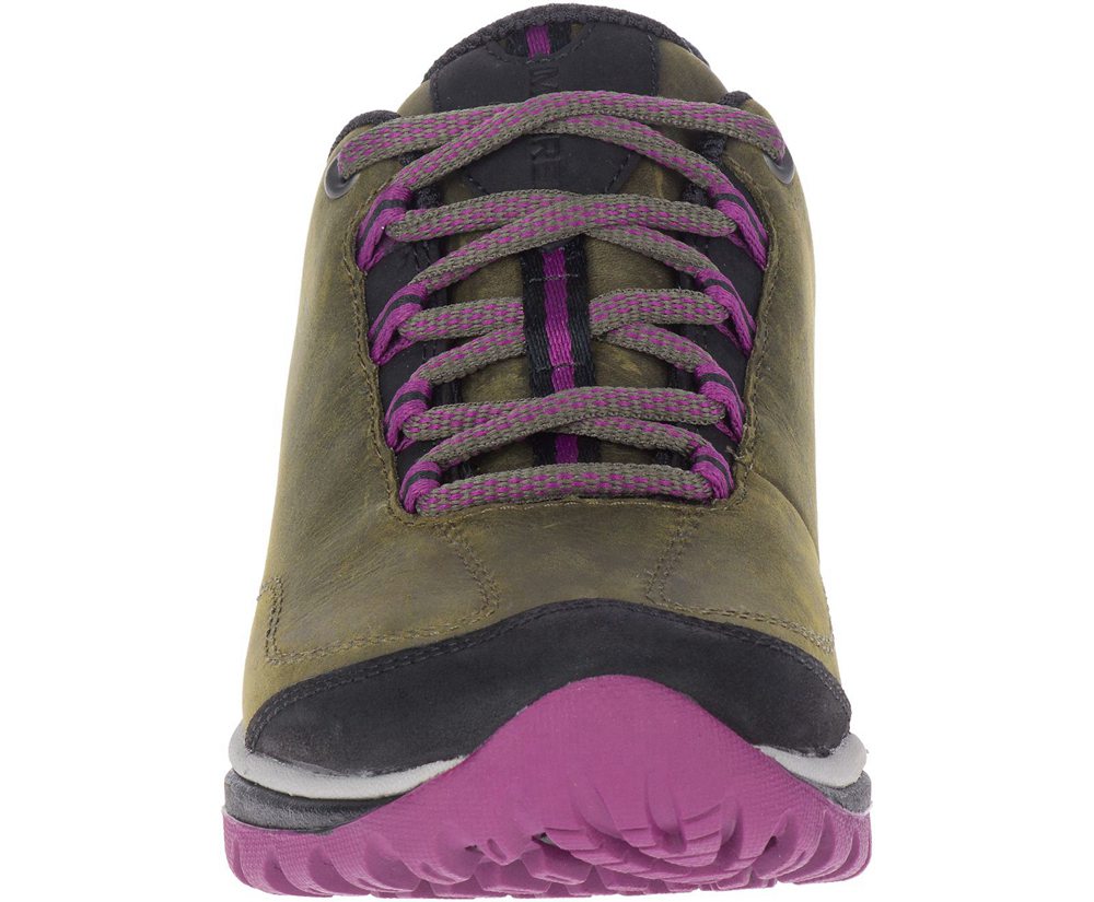 Merrell Hiking Shoes Olive - Siren Traveller 3 - Womens 74DXLAZTR